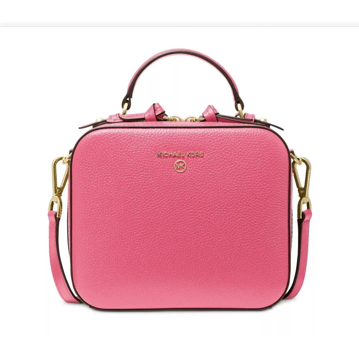 Jet Set Medium Charm Crossbody Rubin Red by Michael Kors