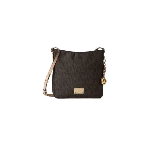 Jet Set Brown Travel Summer Fall Purse Crossbody Bag Gift by Michael Kors