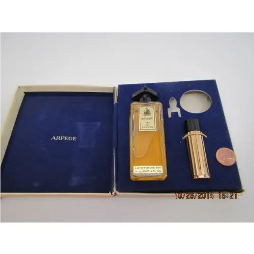 Set 2 Arpege Eau DE Lanvin Full 2oz/60mlSPLASH+1/8oz/3.75ml Extract Hard to Find