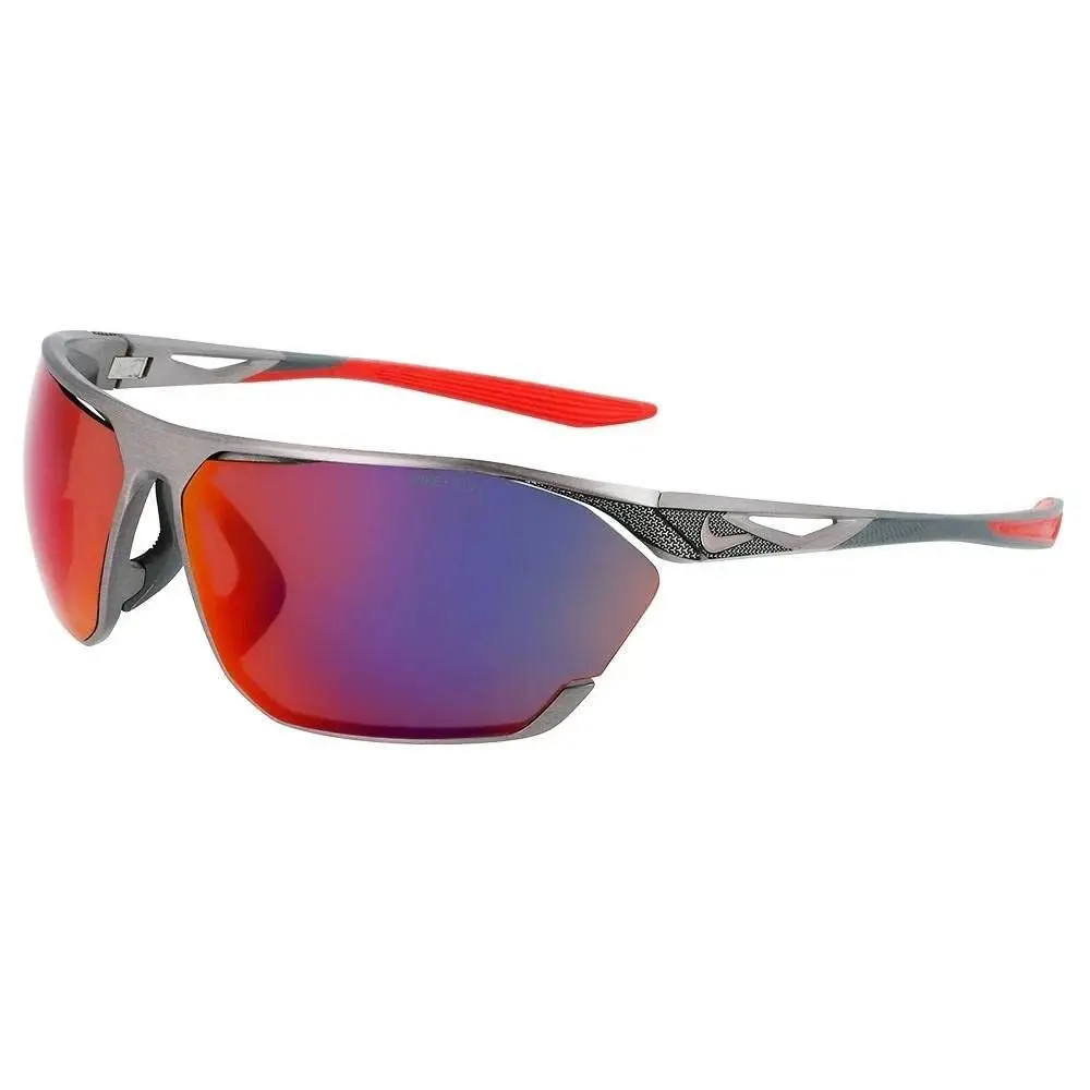 Nike DC3408 900 Stratus E Brushed Gunmetal Sunglasses with Field Tint Lens
