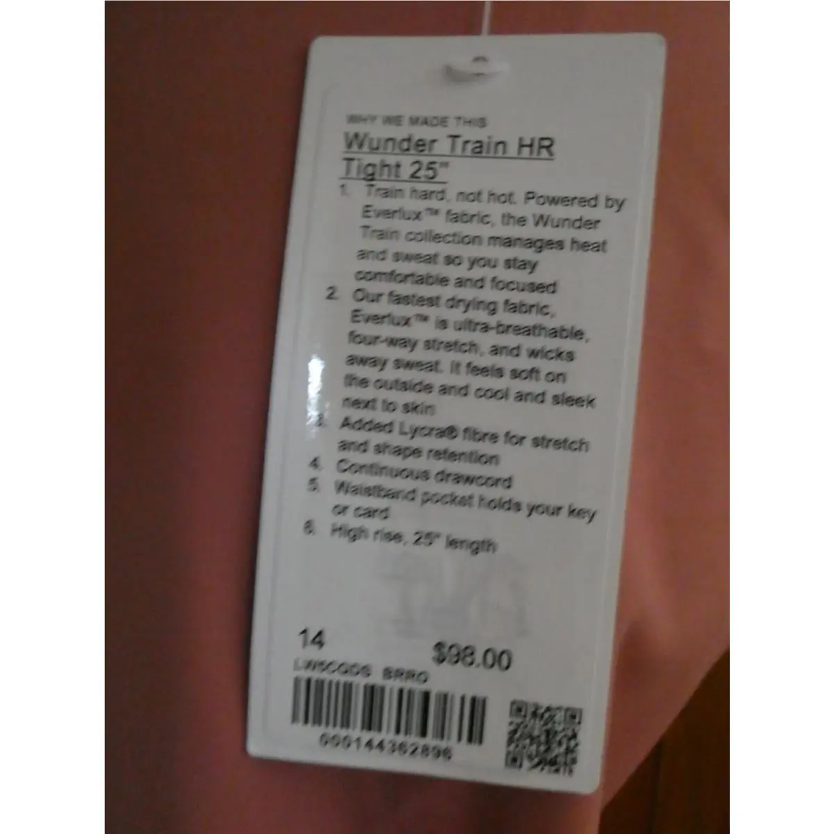 Lululemon clothing - Brier Rose 16