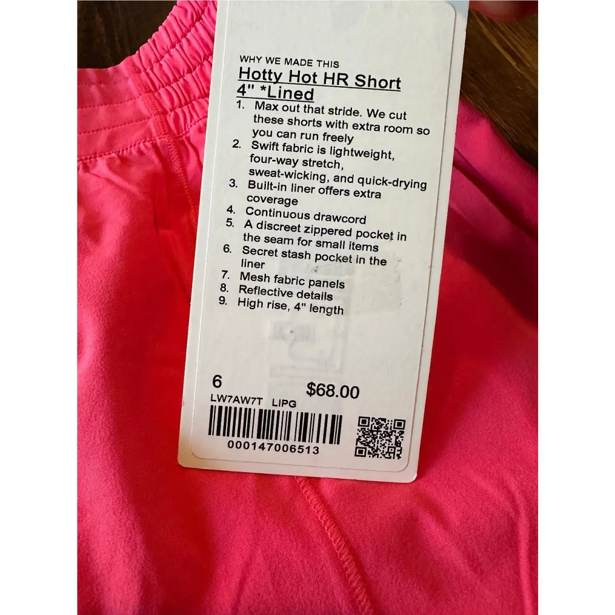 Lululemon clothing - Hotty Hot - Hotty Hot - Pink 8