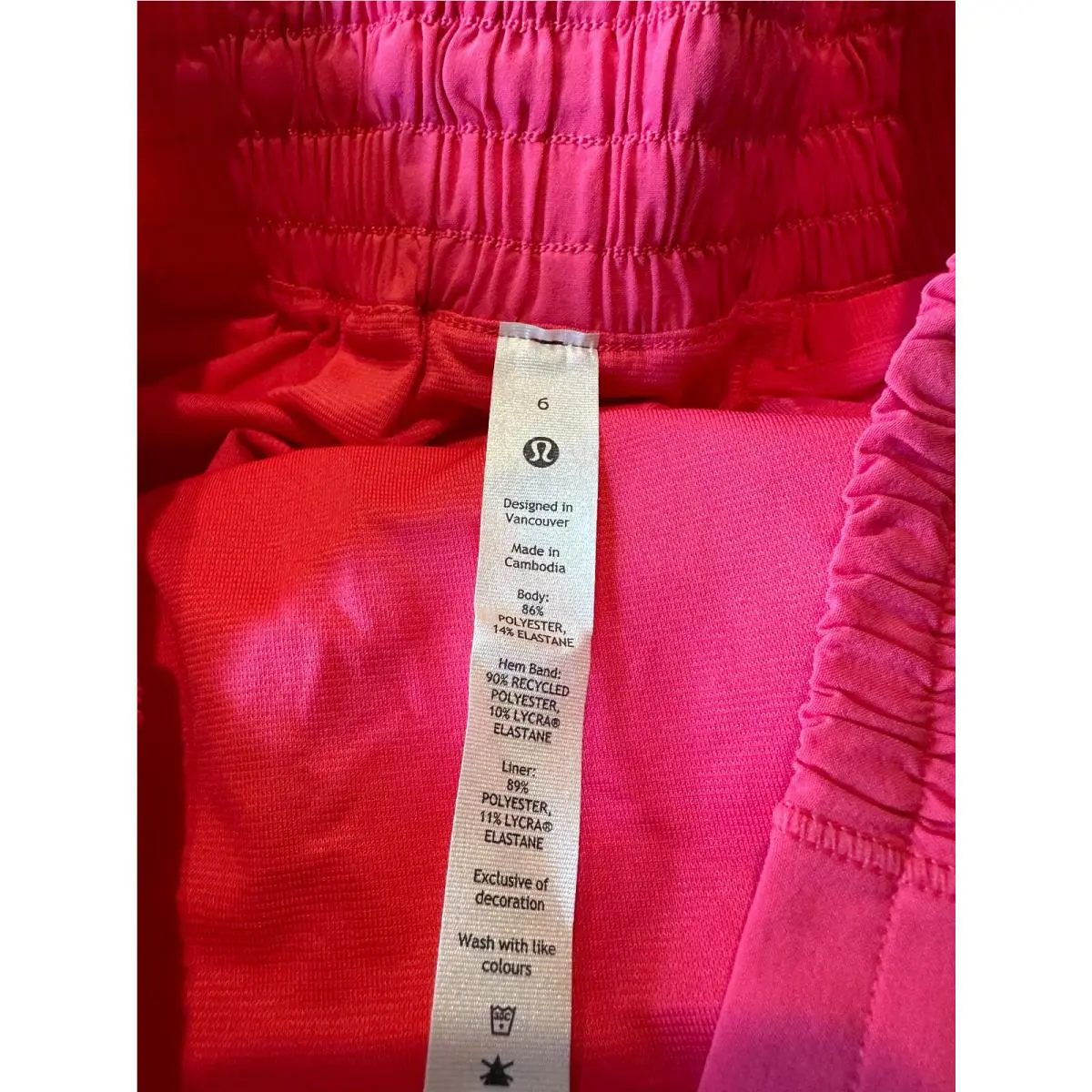 Lululemon clothing - Hotty Hot - Hotty Hot - Pink 9