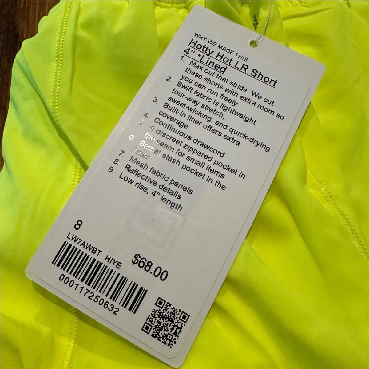 Lululemon clothing - Yellow 12