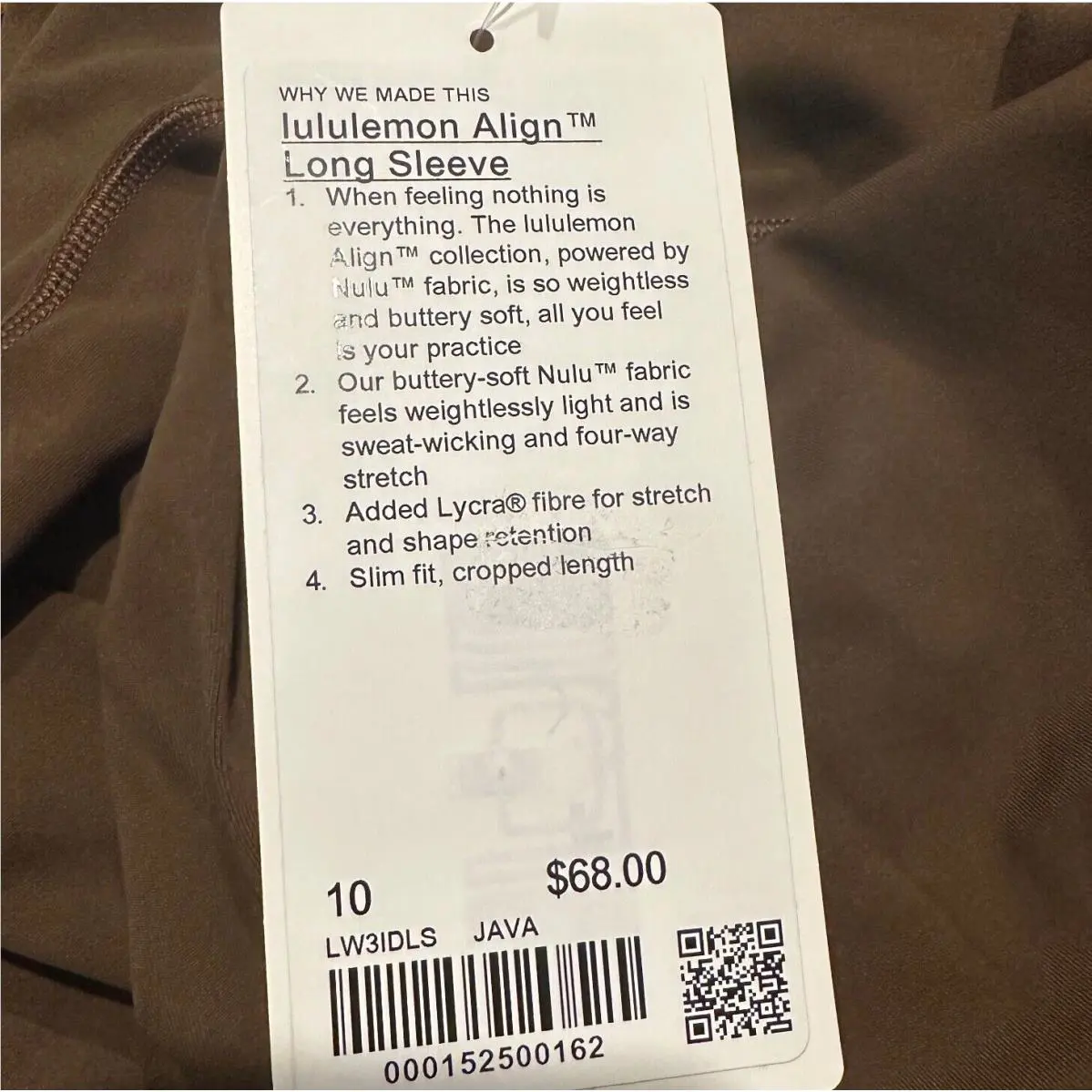 Lululemon clothing - Lululemon align - align - Brown 3