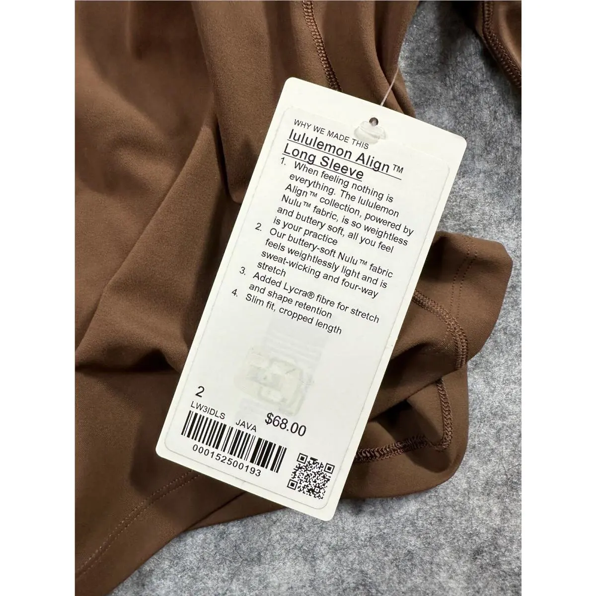 Lululemon clothing - Lululemon align - align - Brown 7