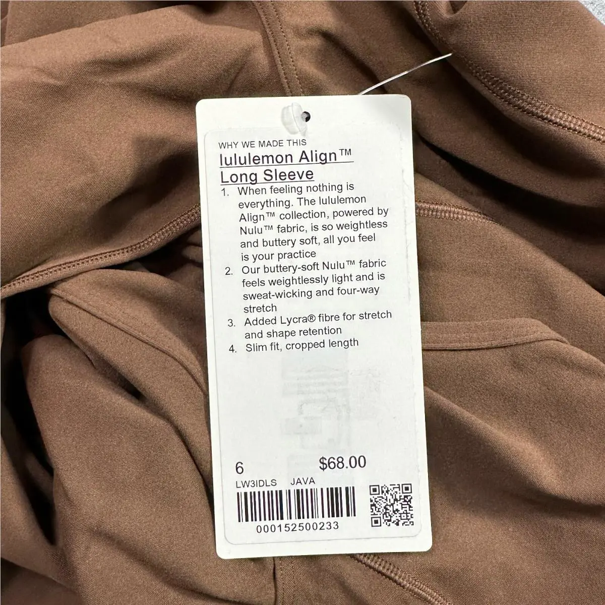 Lululemon clothing - Lululemon align - align - Brown 9