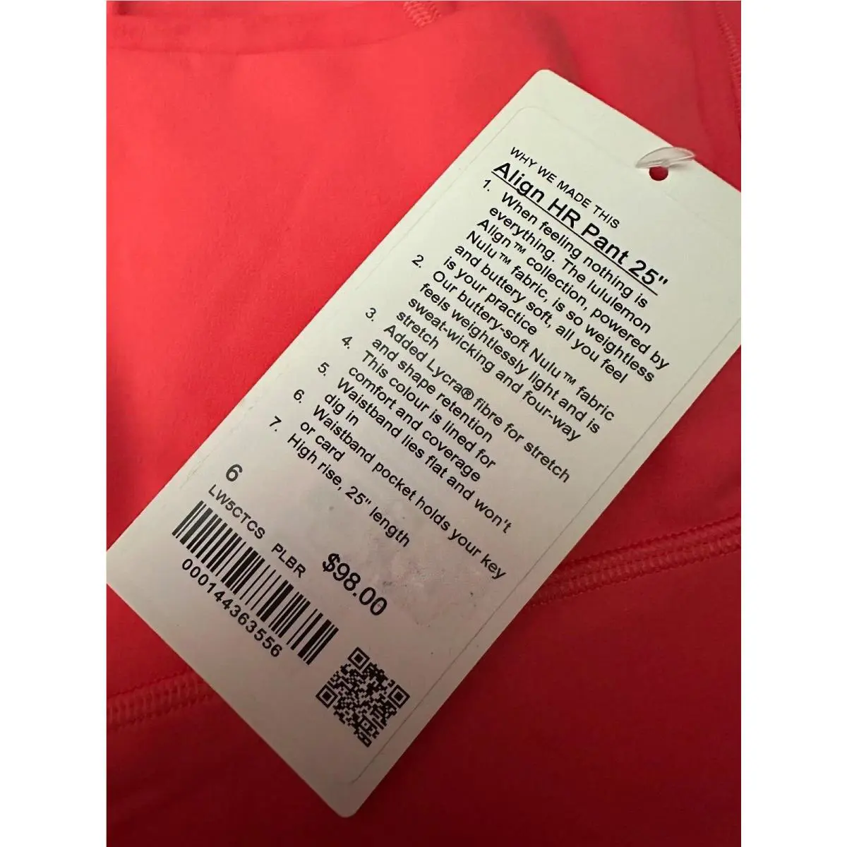 Lululemon clothing - Pink 5