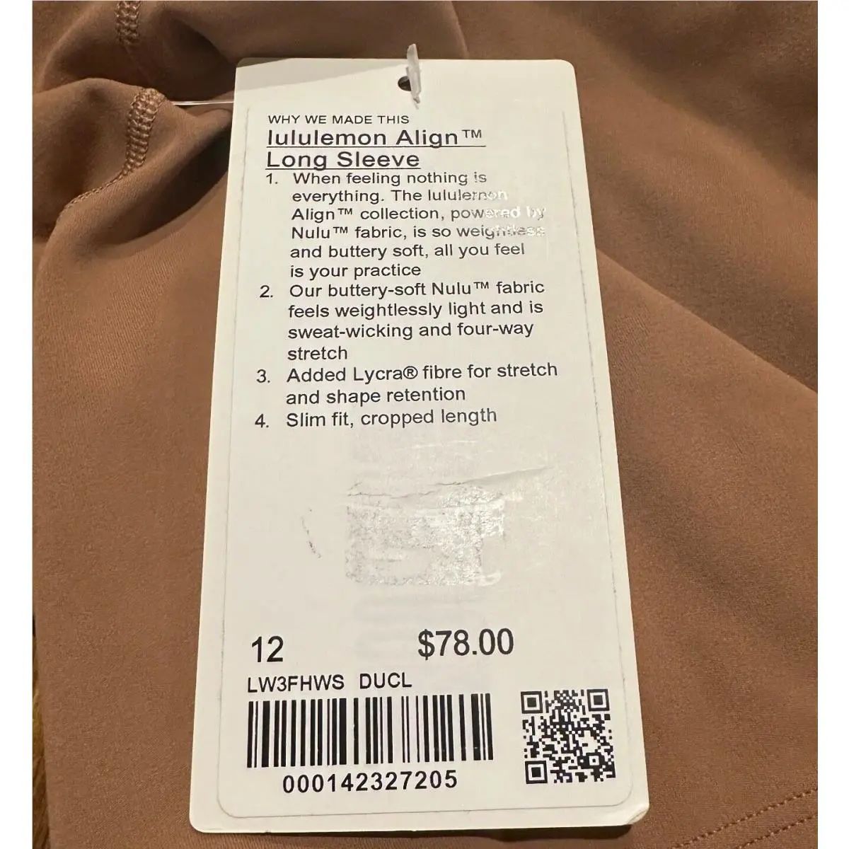 Lululemon clothing - Lululemon align - align - Brown 0