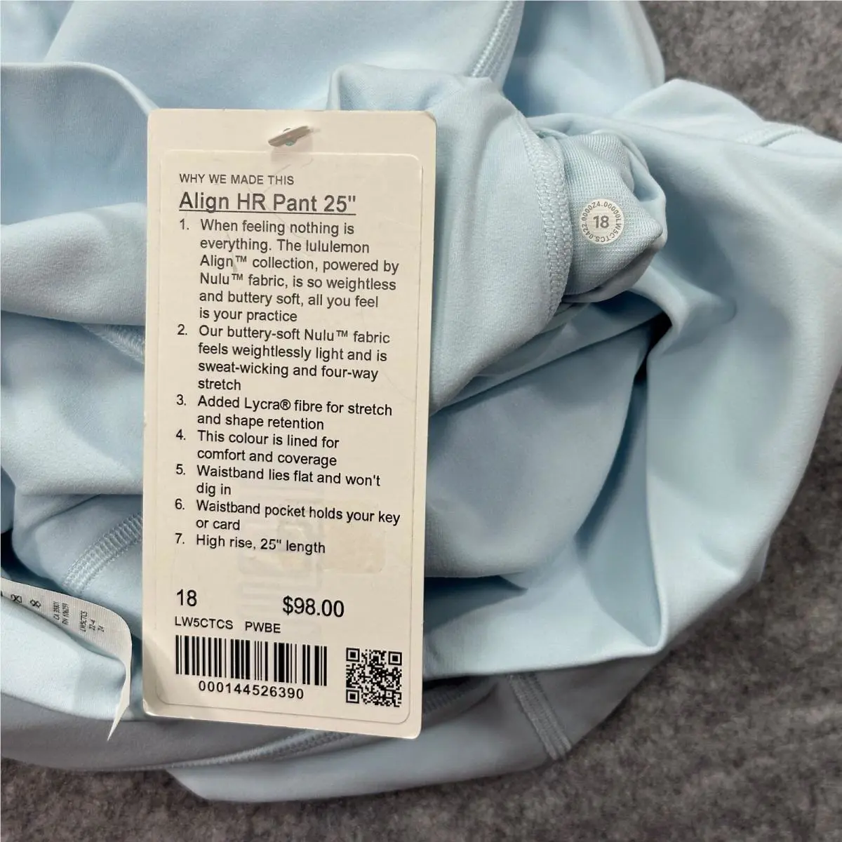 Lululemon clothing - Blue 7