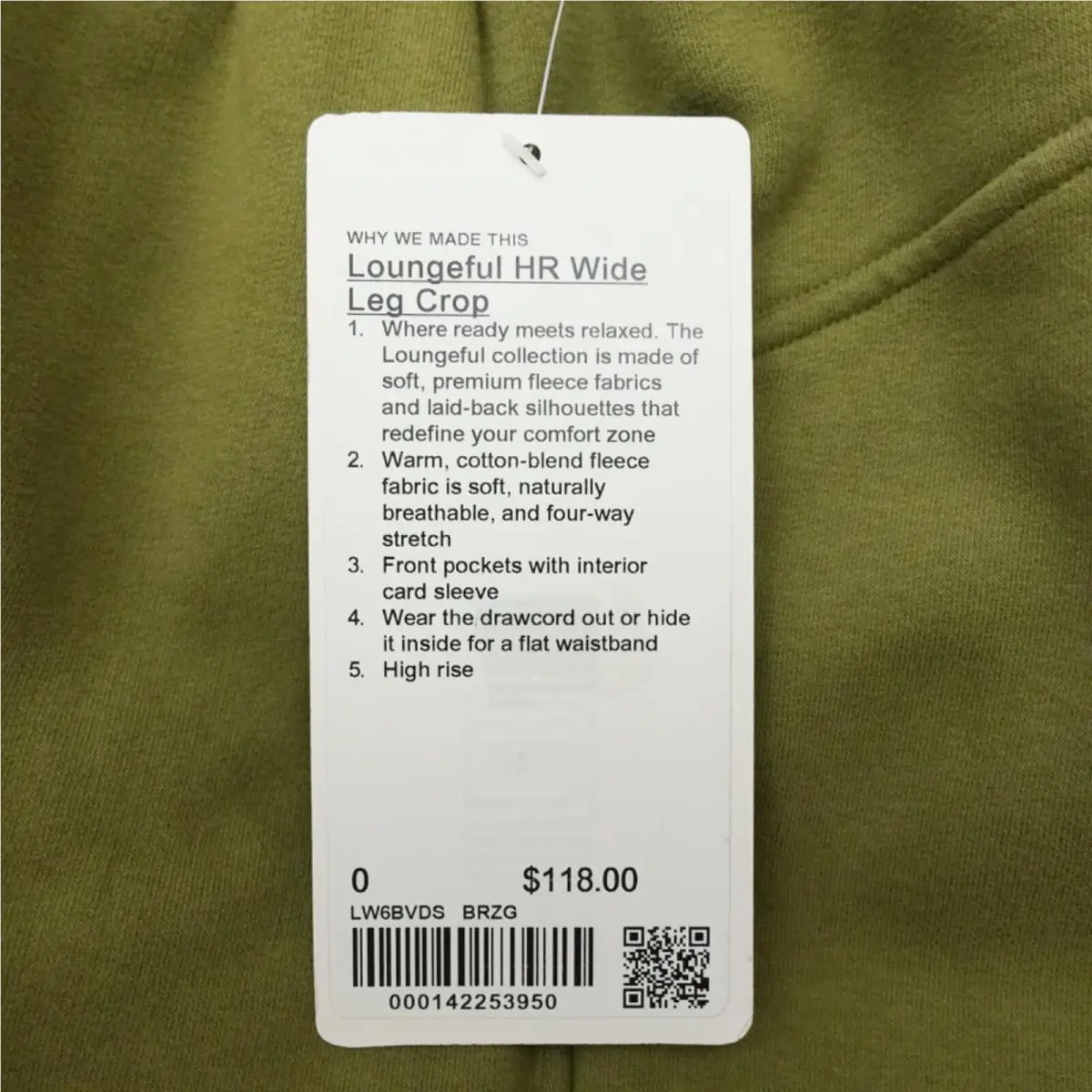 Lululemon clothing - Green 7