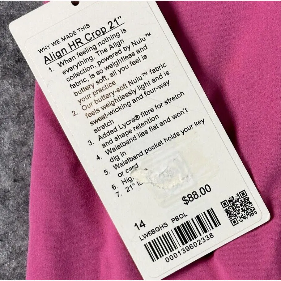 Lululemon clothing - Pink 5