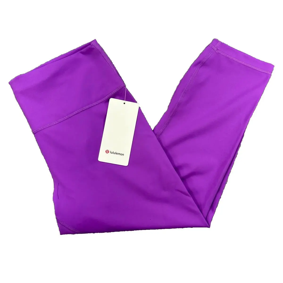 Lululemon Size 20 Wunder Train High Rise HR 23 Crop Monl Moonlit Magenta