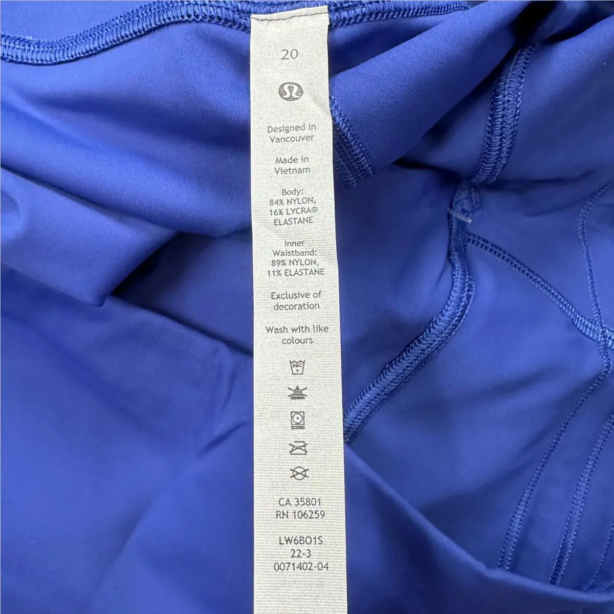 Lululemon clothing - Blue 5