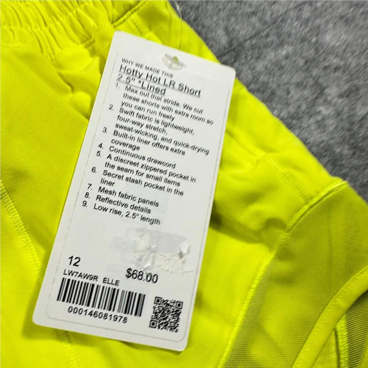 Lululemon clothing - Yellow 6