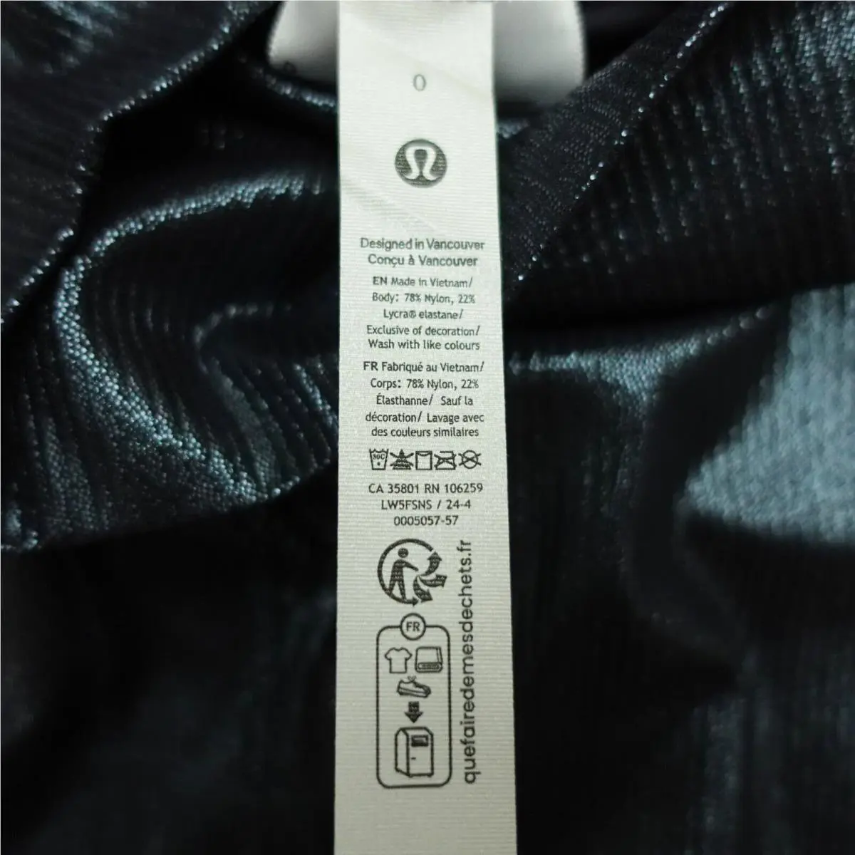 Lululemon clothing - Black 5