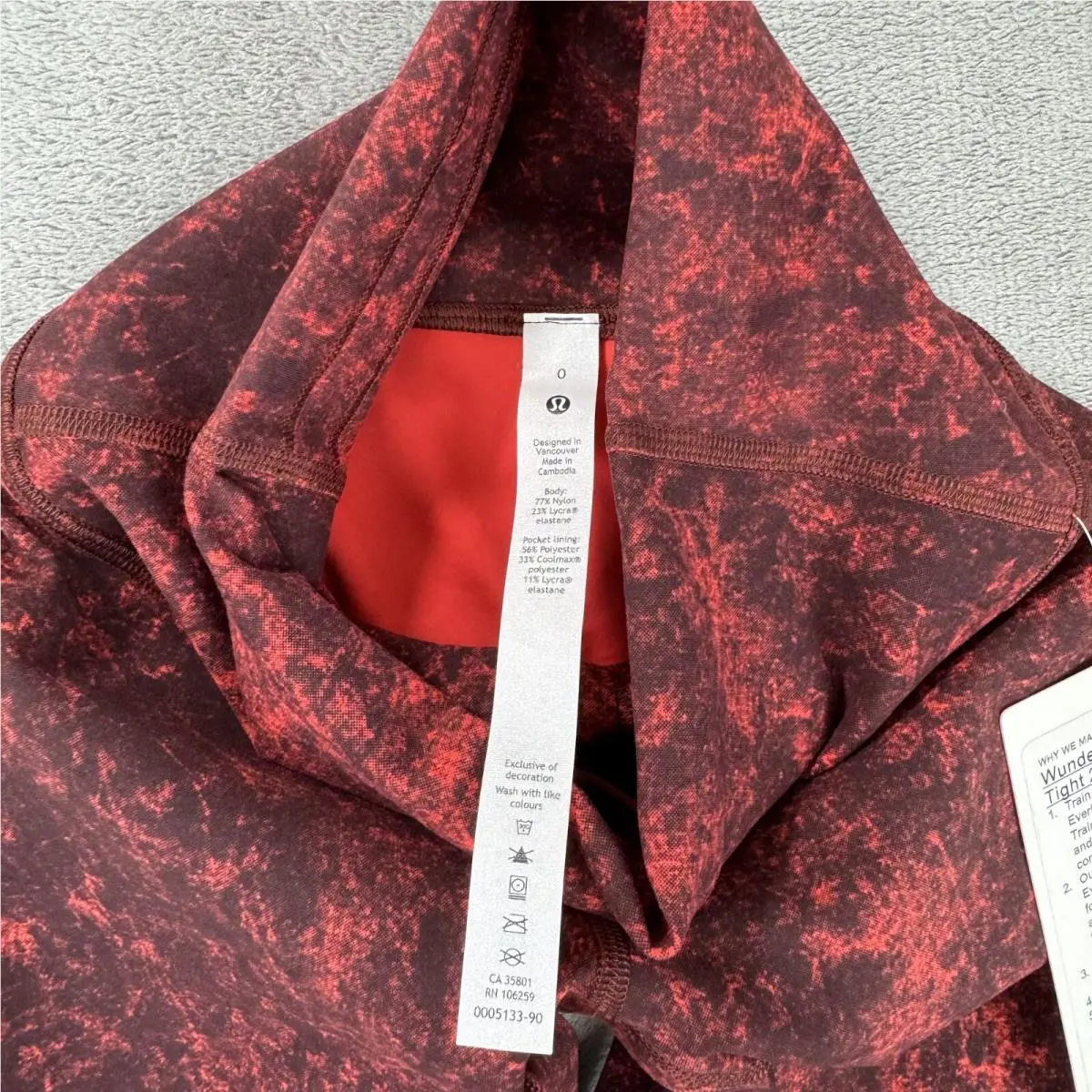 Lululemon clothing - Red 6