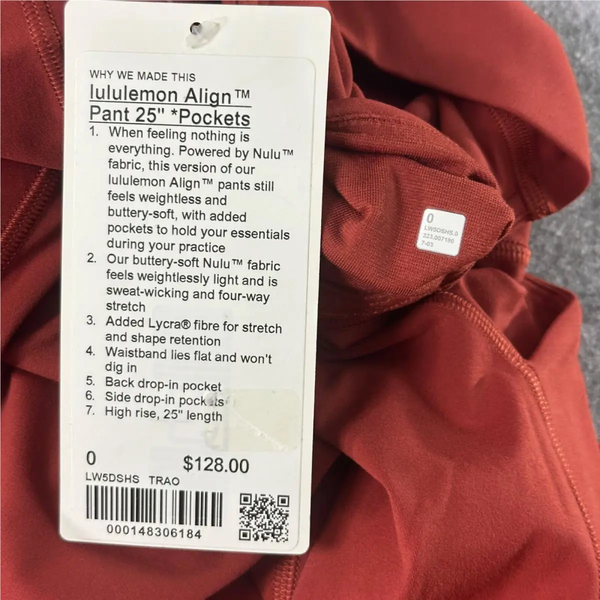 Lululemon clothing - Brown 6
