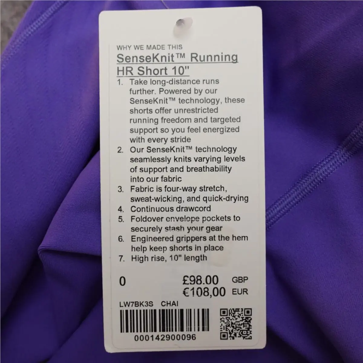 Lululemon clothing - Purple 6
