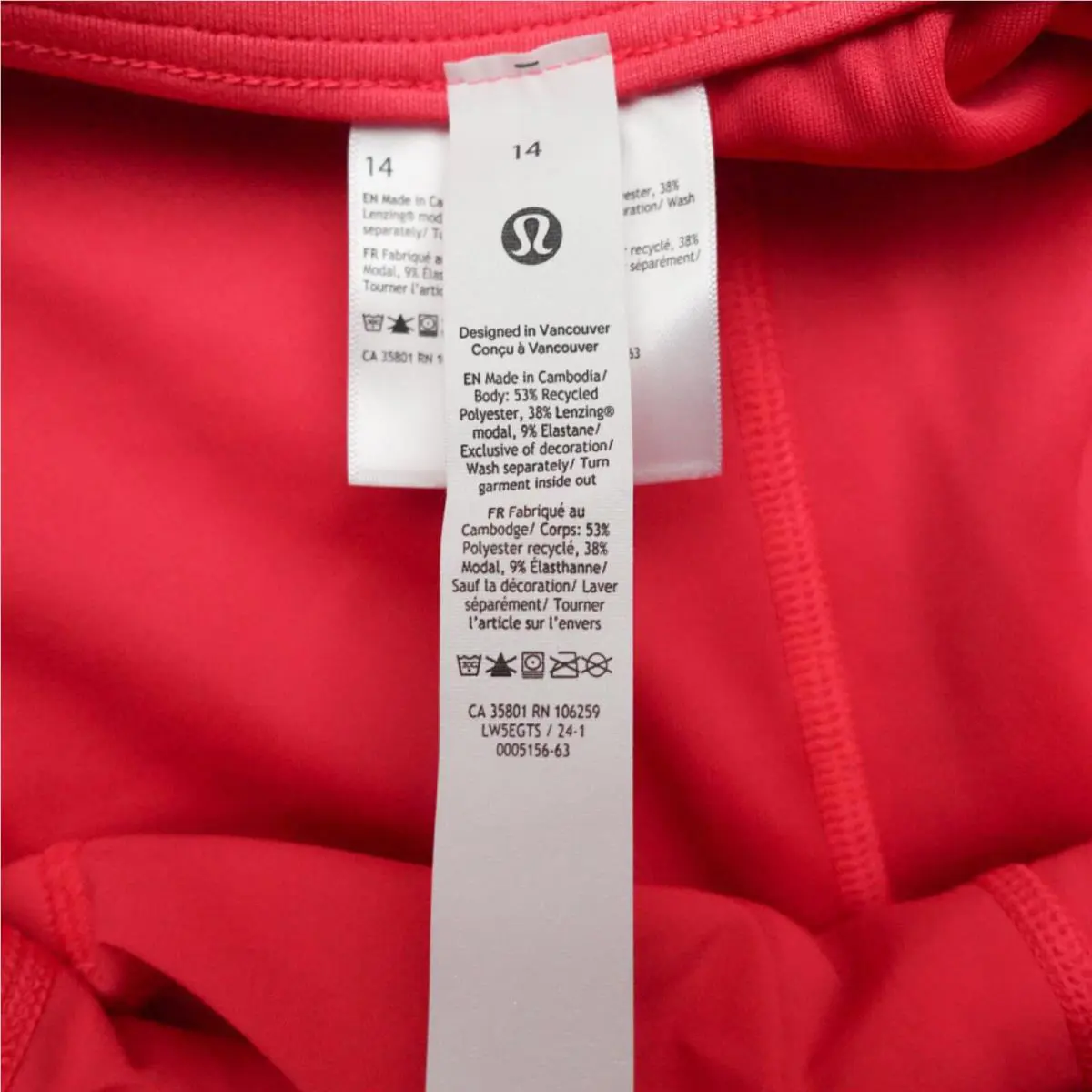 Lululemon clothing - Pink 3