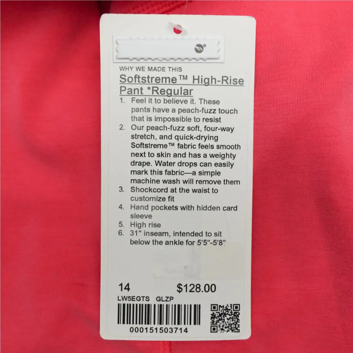 Lululemon clothing - Pink 5