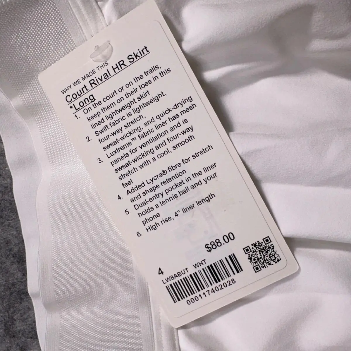 Lululemon clothing - White 4