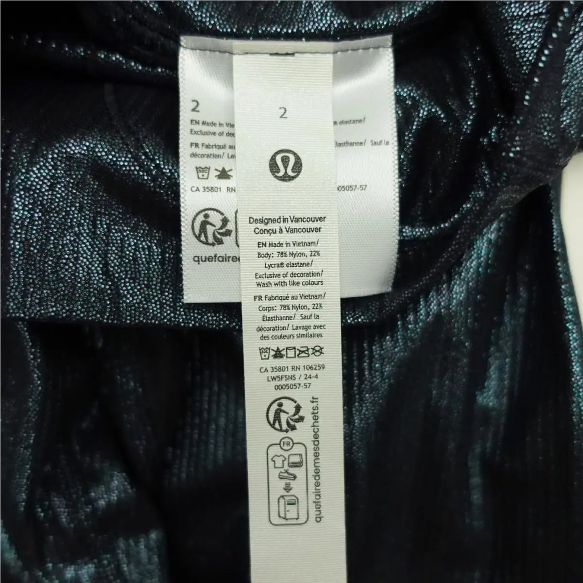 Lululemon clothing - Black 5