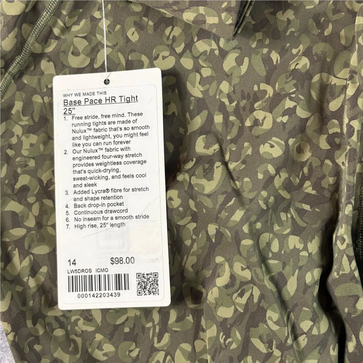 Lululemon clothing - Green 6
