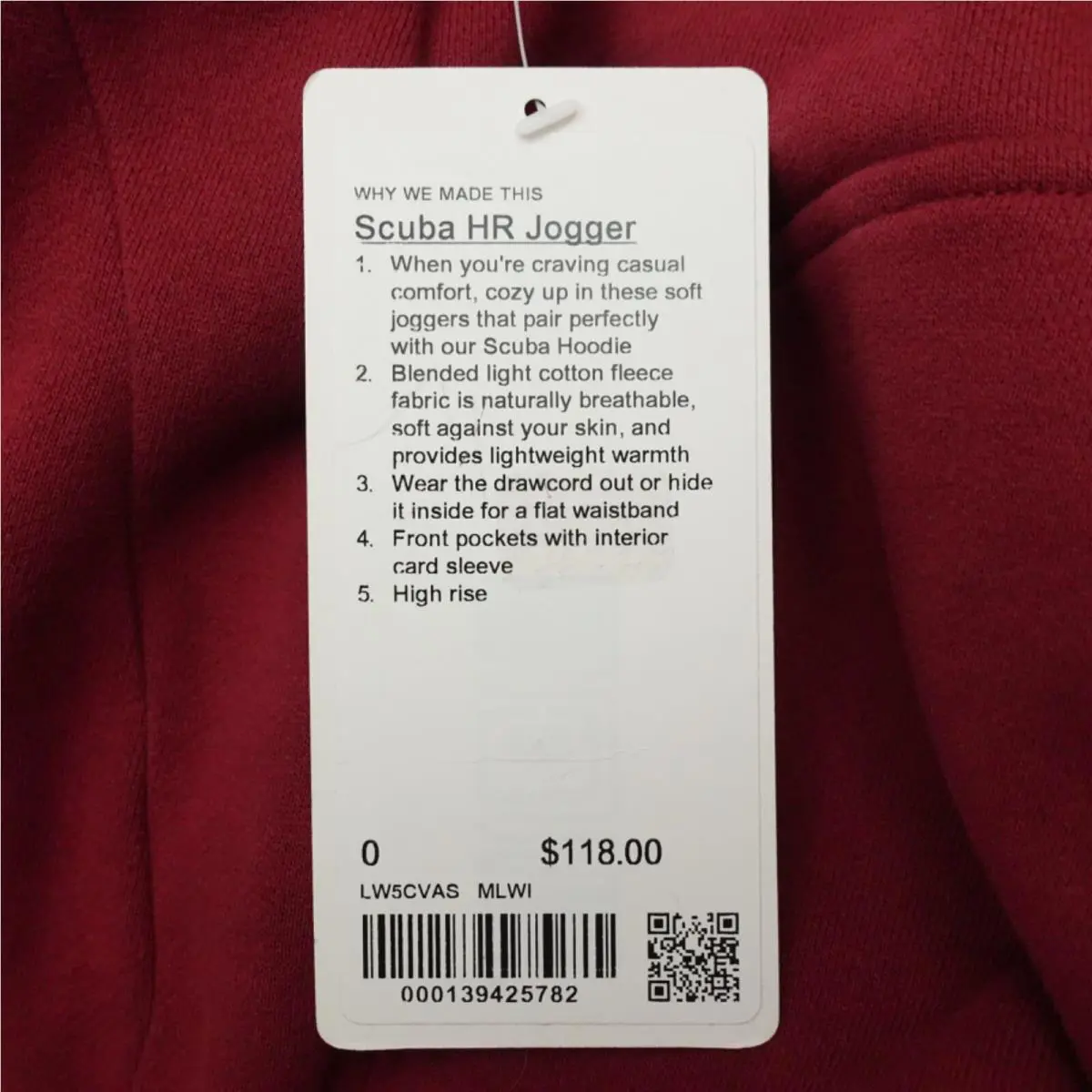 Lululemon clothing - Red 7