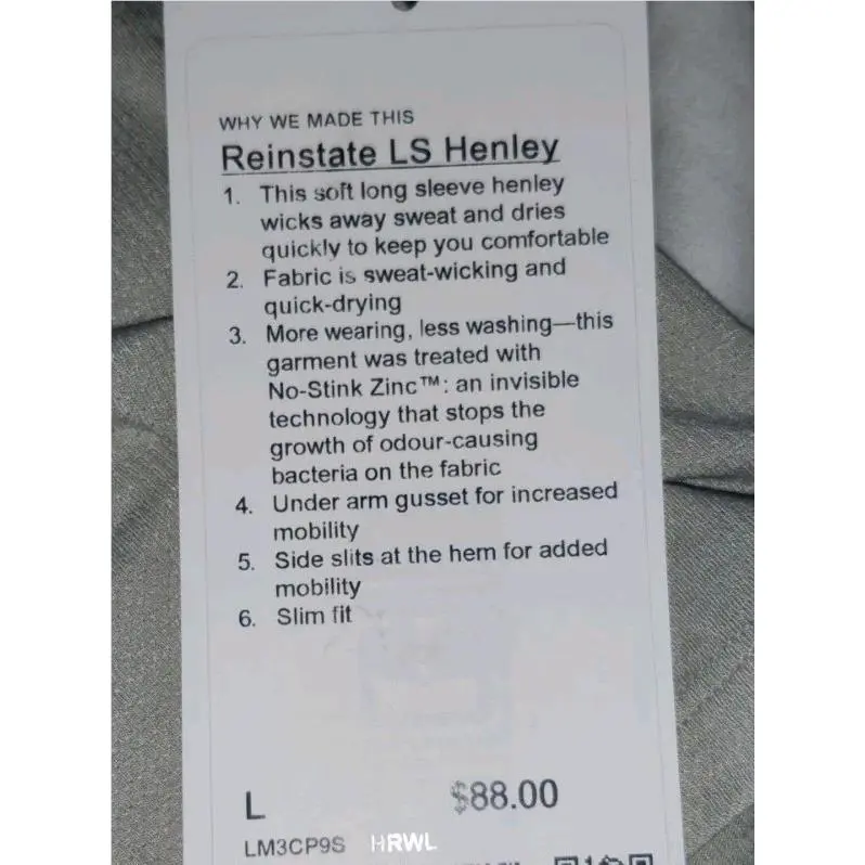 Lululemon clothing - Lululemon Reinstate - Reinstate - Beige 0