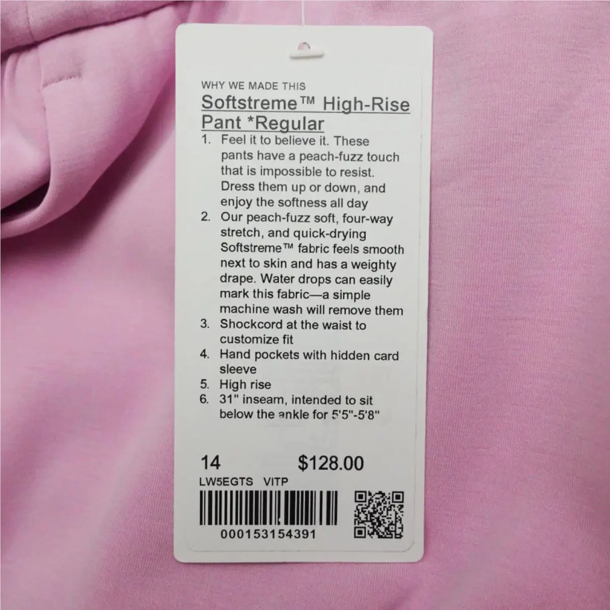 Lululemon clothing - Pink 6
