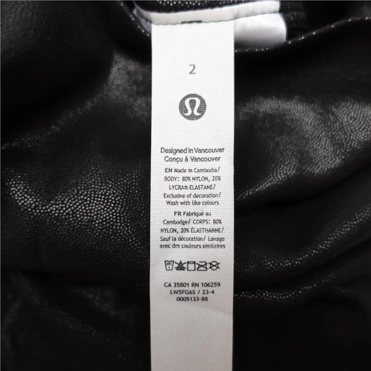 Lululemon clothing - Black 3
