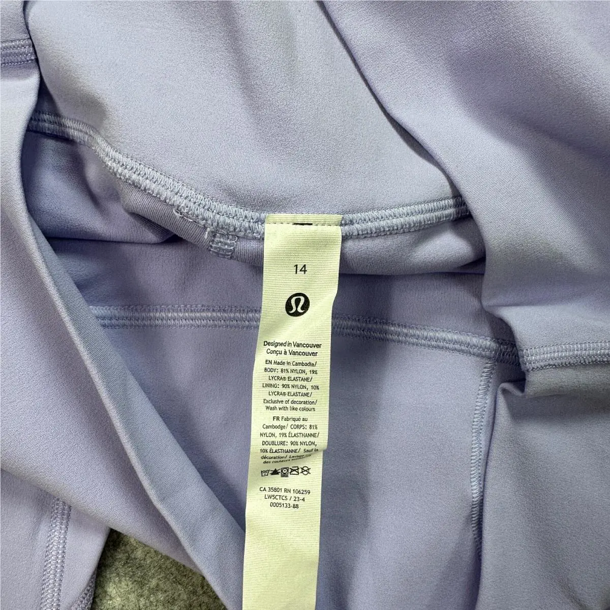 Lululemon clothing - Purple 1