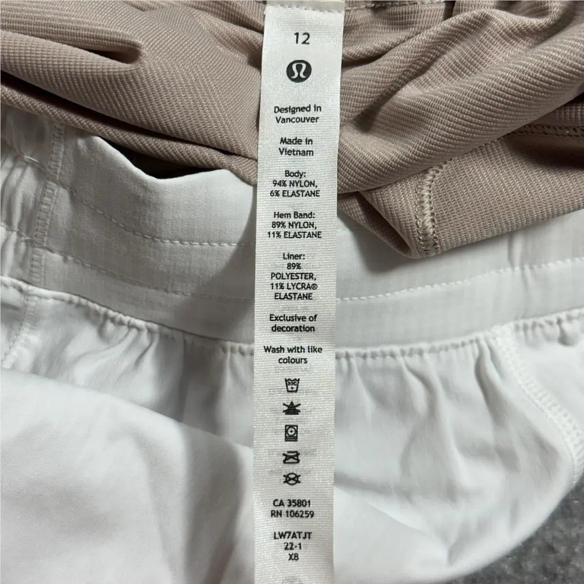 Lululemon clothing - White 7