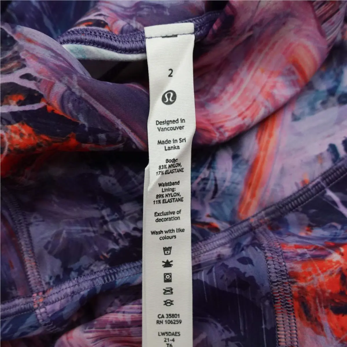 Lululemon clothing - Purple 2