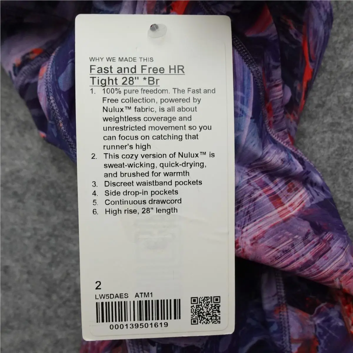 Lululemon clothing - Purple 4