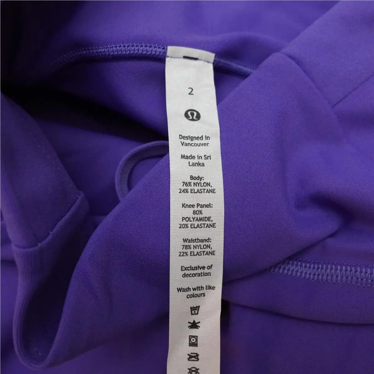 Lululemon clothing - Purple 4