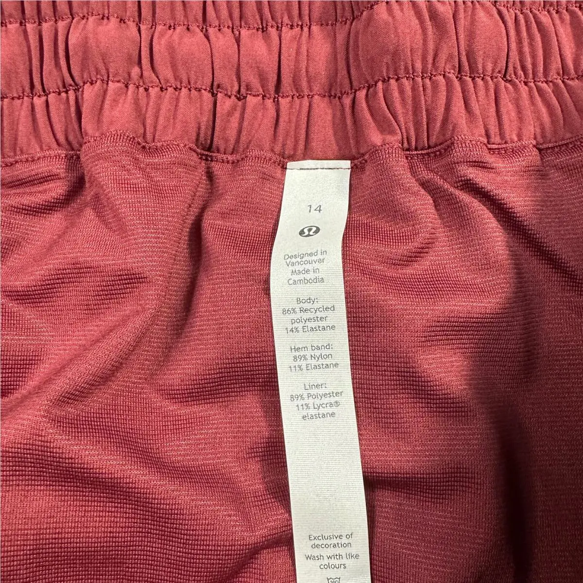 Lululemon clothing - Mulled Wine 2