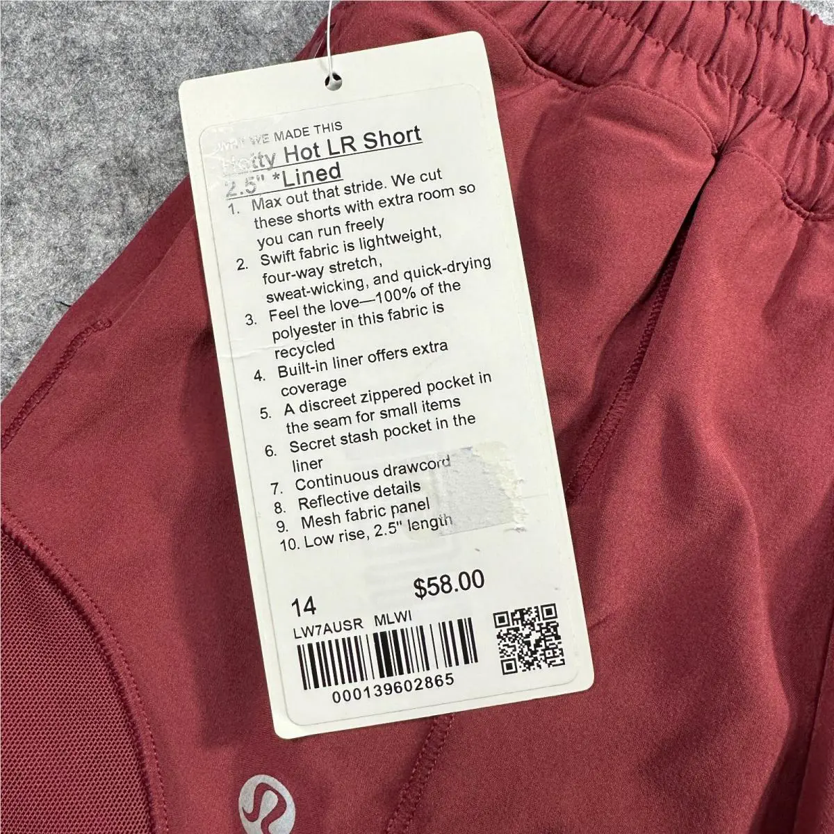Lululemon clothing - Mulled Wine 7