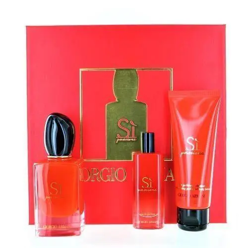 Armani SI Passione Giorgio Armani For Women 1.7 OZ Gift Set