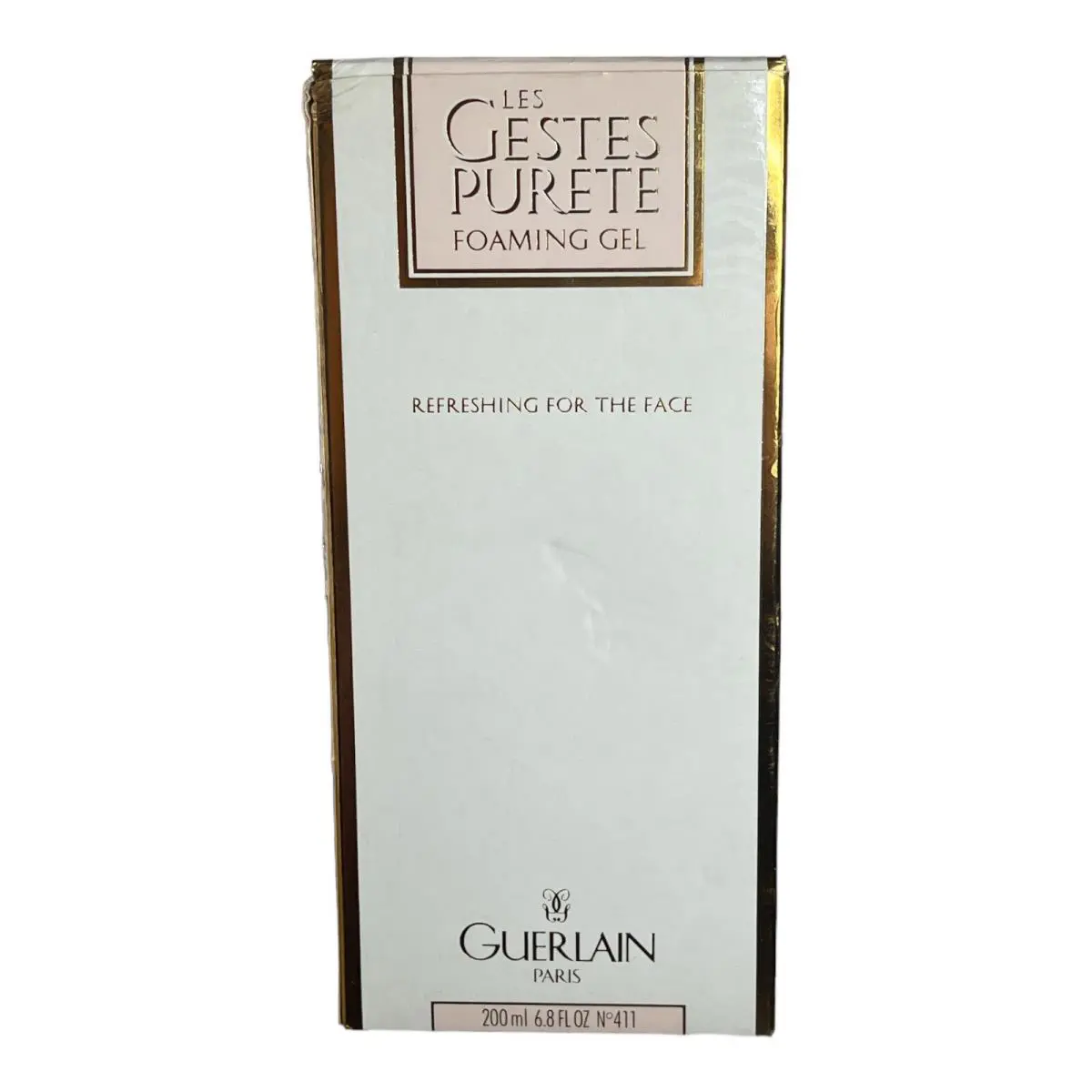 Vintage Guerlain Paris Les Gestes Purete Foaming Gel 1.7 oz .50 ml France 1996