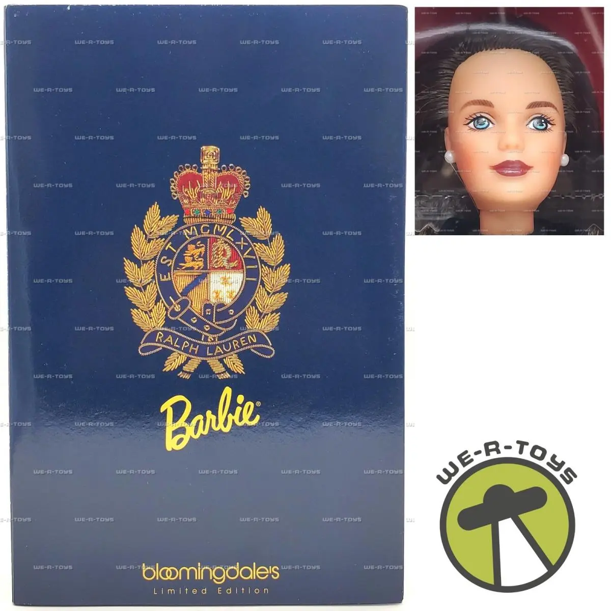 Barbie Ralph Lauren Doll Bloomingdale`s Limited Edition 1996 Mattel No. 15950