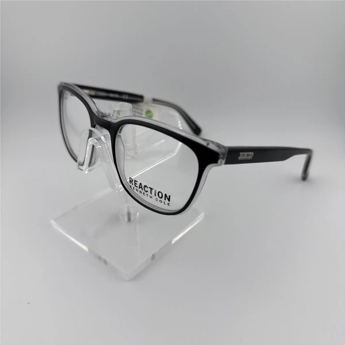 Kenneth Cole KC 0800 1 005 Black Crystal Eyeglass Frame 51 20 145