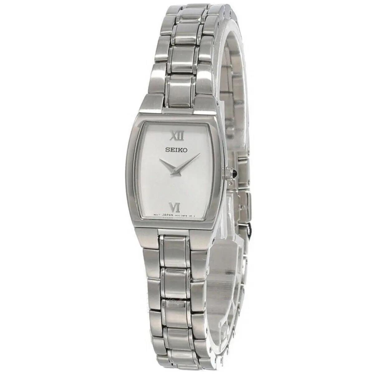 Seiko Coutura Silver Dial Stainless Steel Women`s Watch SUJE83 - Dial: Silver, Band: Silver, Bezel: Silver