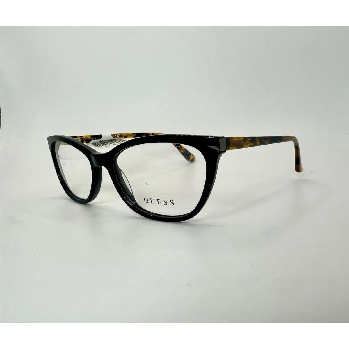 Guess Eyeglasses GU2668 001 Black Brown Tortoise 52-16-140