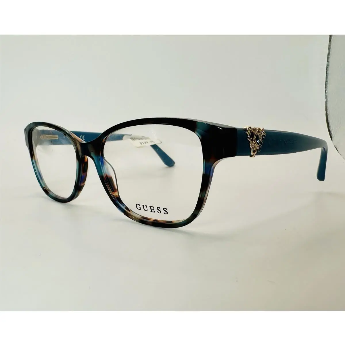 Guess Eyeglasses GU2854-S 092 Blue Tortoise Size 53-16-140