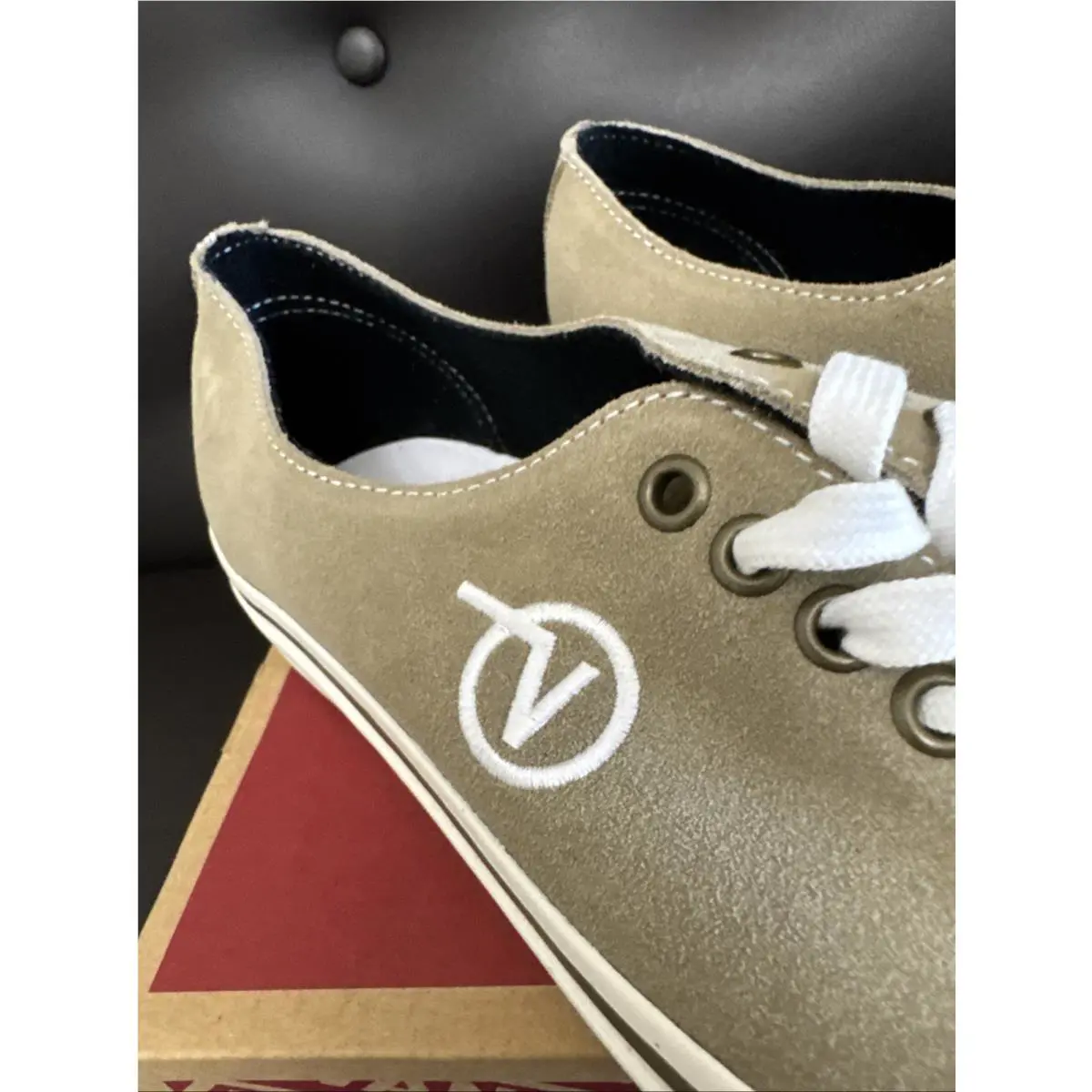 Vans shoes - VANS Suede - Suede - Beige (UPC: 0196571185182) 0
