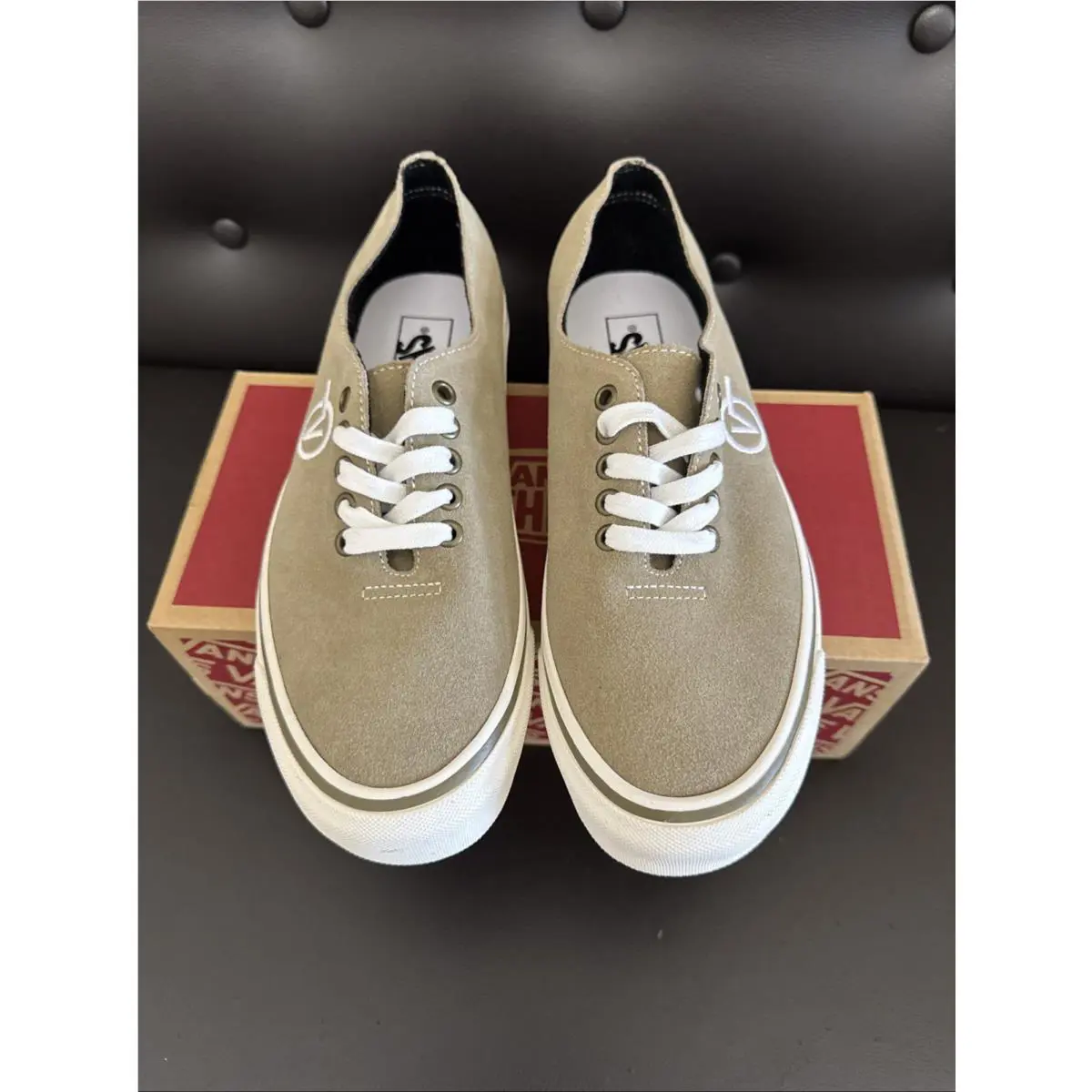 Vans shoes - VANS Suede - Suede - Beige (UPC: 0196571185182) 1