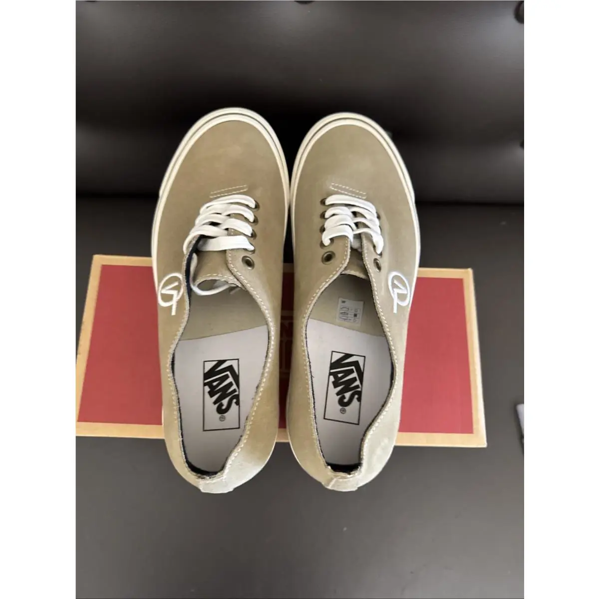 Vans shoes - VANS Suede - Suede - Beige (UPC: 0196571185182) 4