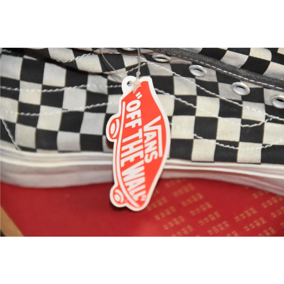 Vans shoes - Vans Sk8-Hi - black/check 9